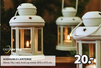 JYSK Audhumle Lanterne tilbud