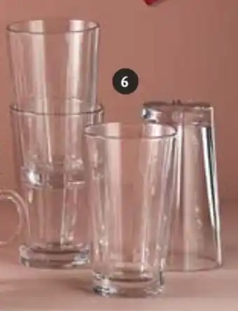Kop & Kande Rosendahl Cafeglas 4 stk. 37 cl tilbud