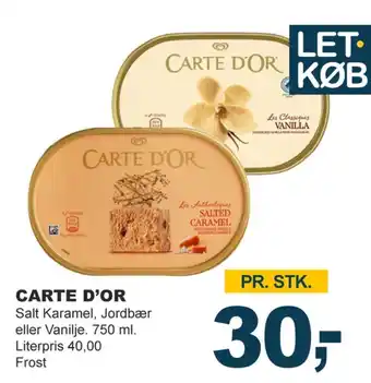 Let-Køb P-tærter is tilbud