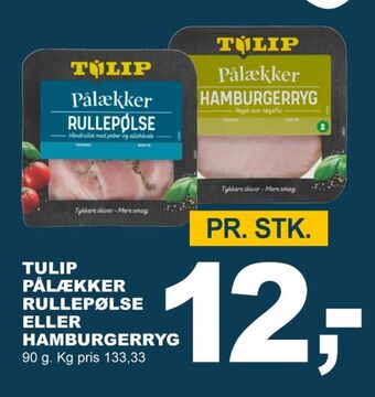Let-Køb Pålækker hamburgerryg tilbud