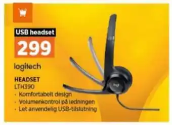 Power Logitech headset tilbud