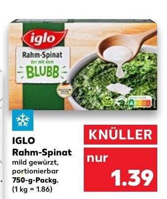 Iglo Rahm-Spinat