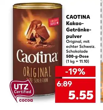 Caotina Kakao Getränke Pulver