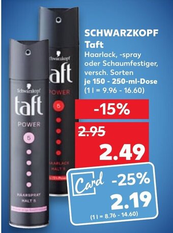 Schwarzkopf Taft