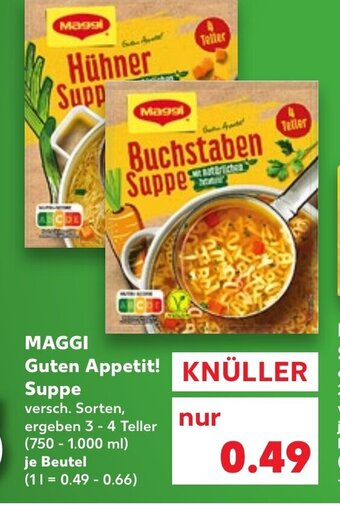 Maggi Guten Appetit Suppe