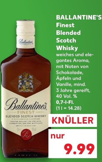 Ballantine's Finest Blended Scotch Whisky