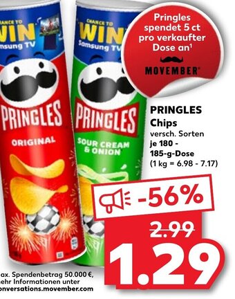 Kaufland Pringles Chips tilbud
