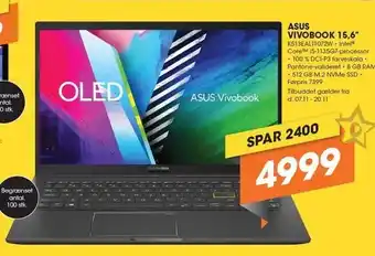 Expert Asus vivobook 15,6" tilbud
