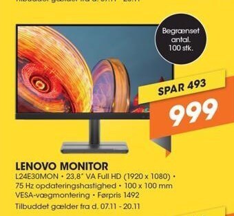 Lenovo monitor