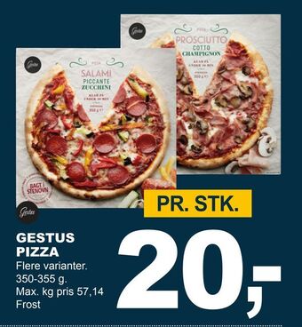 Let-Køb Gestus pizza tilbud