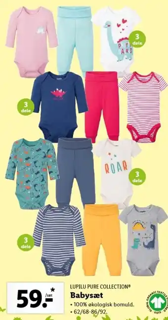 Lidl Lupilu Babysæt 62/68-86/92 tilbud