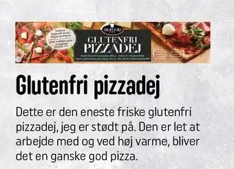 Glutenfri pizzadej