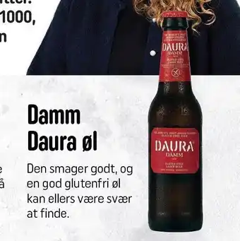 REMA 1000 Damm daura øl tilbud