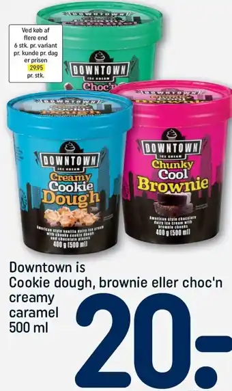 Downtown is Cookie Dough, Brownie 500ml