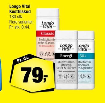 Longo vital kosttilskud
