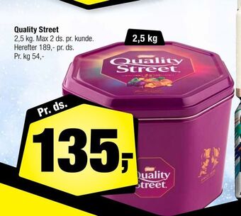 Calle Quality street tilbud