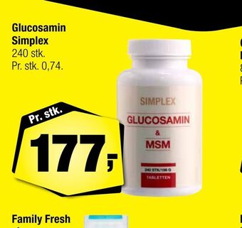 Calle Glucosamin simplex tilbud