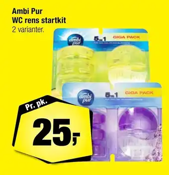 Calle Ambi pur wc rens startkit tilbud