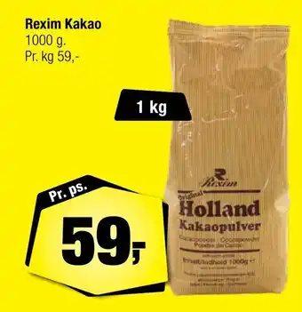 Calle Rexim kakao tilbud