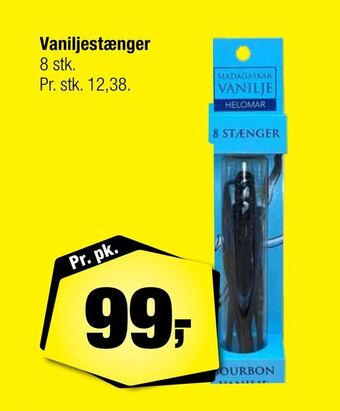 Calle Vaniljestænger tilbud