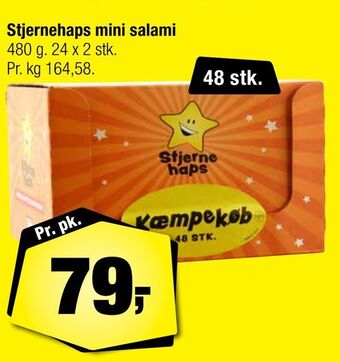 Calle Stjernehaps mini salami tilbud