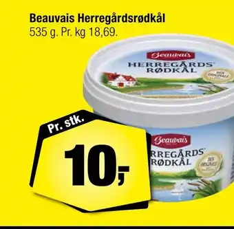 Calle Beauvais herregårdsrødkål tilbud
