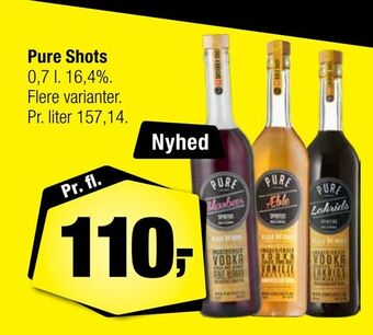 Calle Pure shots tilbud
