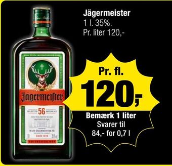 Calle Jägermeister tilbud