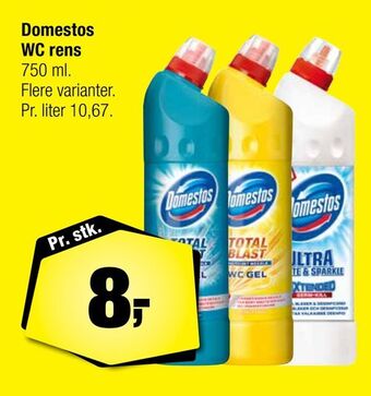 Calle Domestos wc rens tilbud