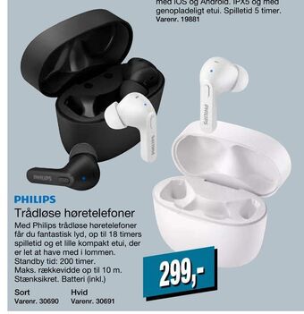 Harald Nyborg Trådløse høretelefoner tilbud