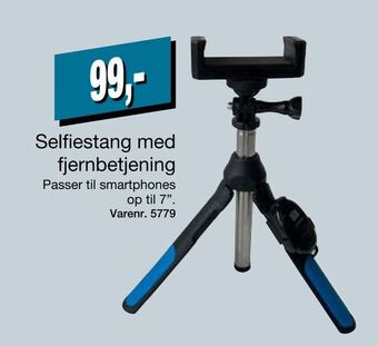 Harald Nyborg Selfiestang med fjernbetjening tilbud