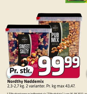 Fleggaard Nordthy nøddemix tilbud