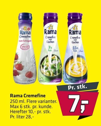 Fleggaard Rama cremefine tilbud
