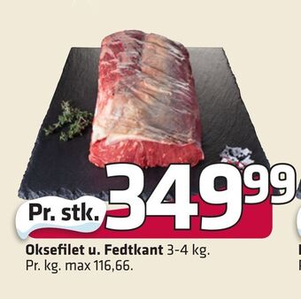 Fleggaard Oksefilet u. fedtkant tilbud