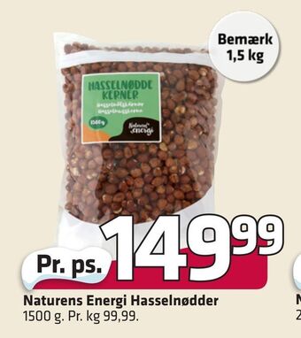 Fleggaard Naturens energi hasselnødder tilbud