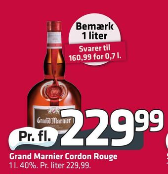 Fleggaard Grand marnier cordon rouge tilbud