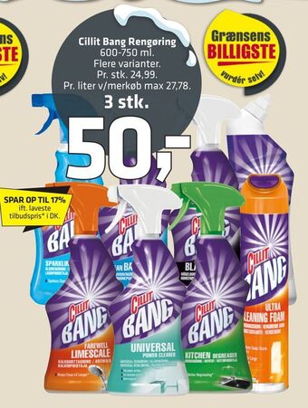 Fleggaard Cillit bang rengøring tilbud