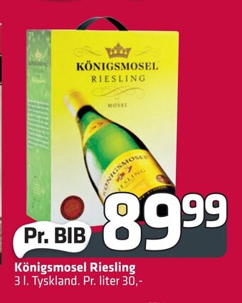 Fleggaard Königsmosel riesling tilbud