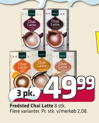 Fredsted chai latte