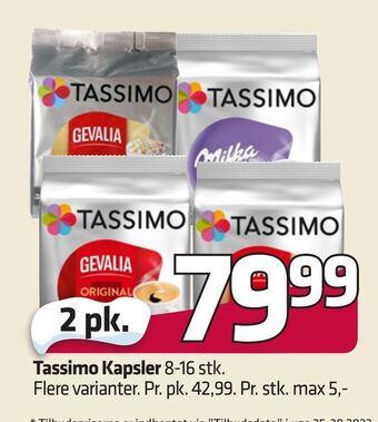 Fleggaard Tassimo kapsler tilbud