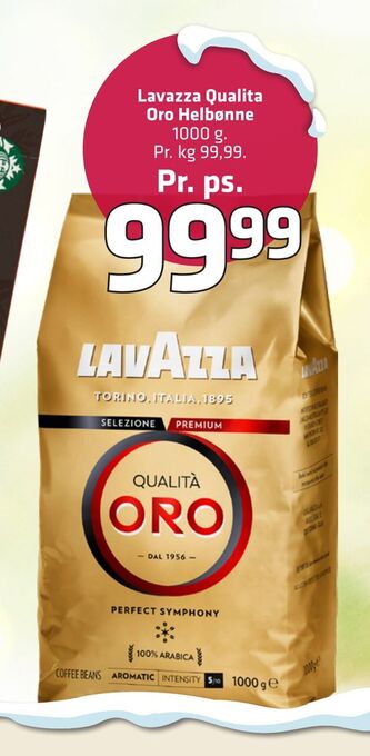 Fleggaard Lavazza qualita oro helbønne tilbud