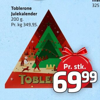 Fleggaard Toblerone julekalender tilbud