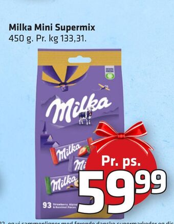 Fleggaard Milka mini supermix tilbud