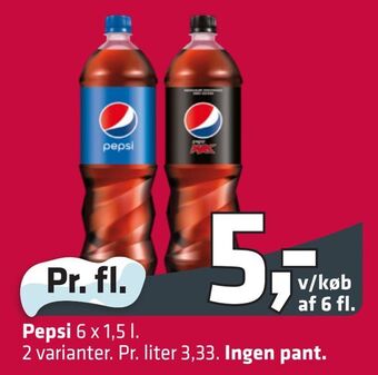 Fleggaard Pepsi tilbud