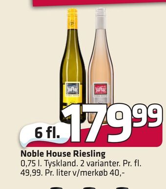 Fleggaard Noble house riesling tilbud