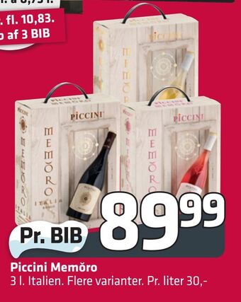 Fleggaard Piccini memŏro tilbud