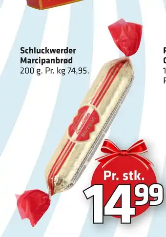 Fleggaard Schluckwerder marcipanbrød tilbud