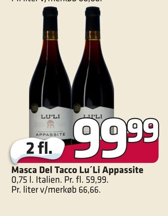 Fleggaard Masca del tacco lu'li appassite tilbud