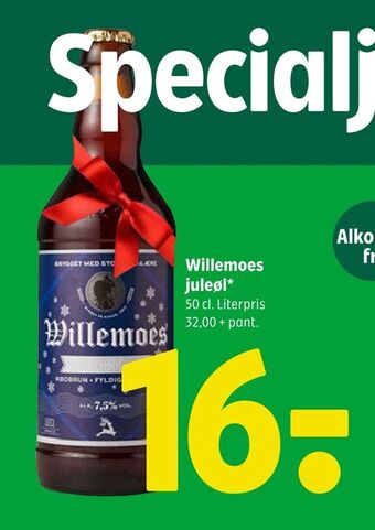 Coop 365 Willemoes juleøl tilbud