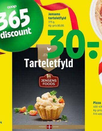 Coop 365 Jensens tarteletfyld tilbud